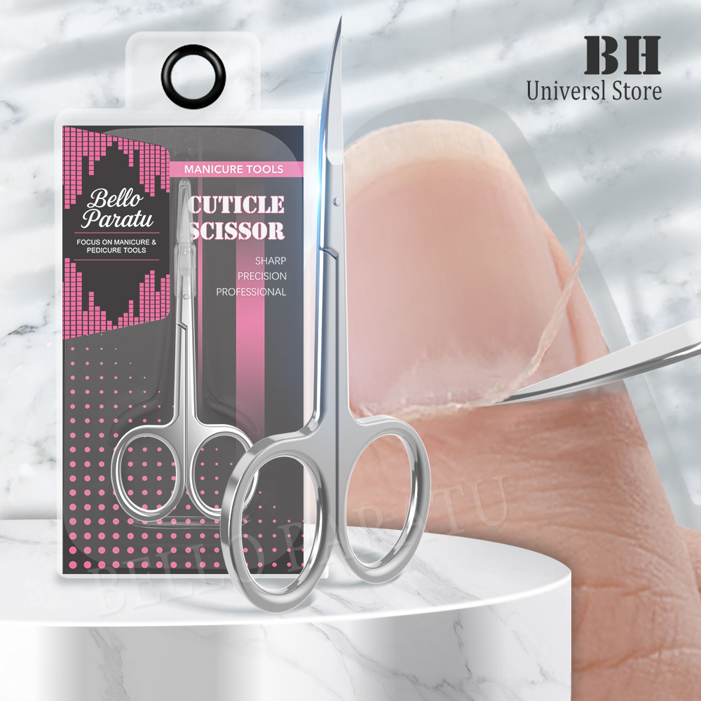 Nail Extension Form - 큐티클 가위 니퍼 곡선 스테인레스 스틸