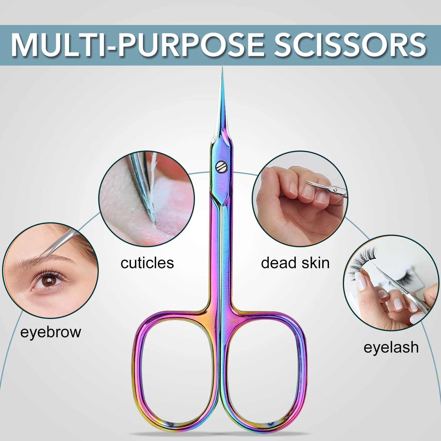 Nail Extension Form - 러시안 매니큐어 가위 큐티클 재생 커트