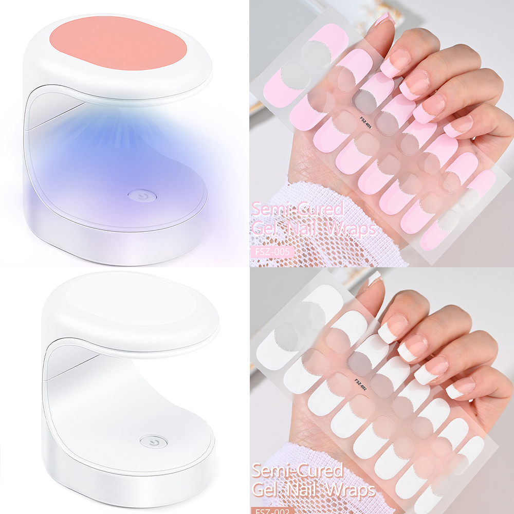 Striping Tape Nail - 16 스트립 프랑스어 UV 반 경화