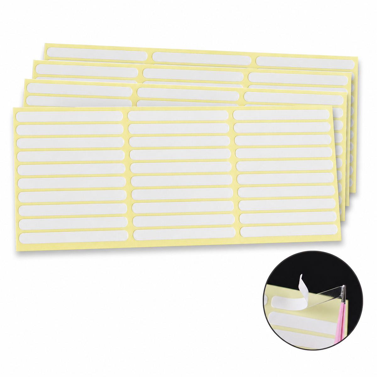 Striping Tape Nail - 1~10장 양면 네일 테이프 30-300개 접착