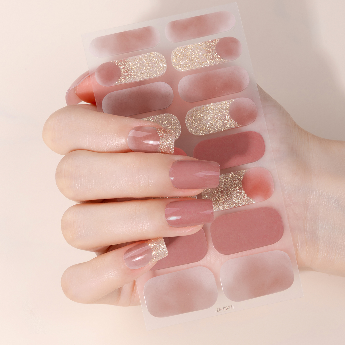 16 팁 풀 커버 프랑스어 매니큐어 스트립 그라디언트  - Striping Tape Nail 리뷰 및 가격