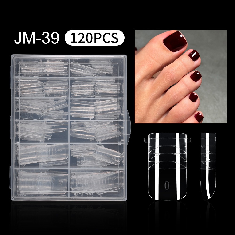 120개 신형 듀얼 폼 발톱 몰드 아크릴 풀커버 폴리  - Nail Extension Form 리뷰 및 가격