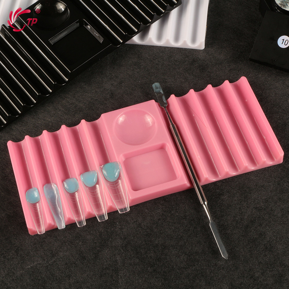 TP 듀얼 폼 홀더 플라스틱 펜 스탠드 네일 아트 도구 - Nail Extension Form 리뷰 및 가격