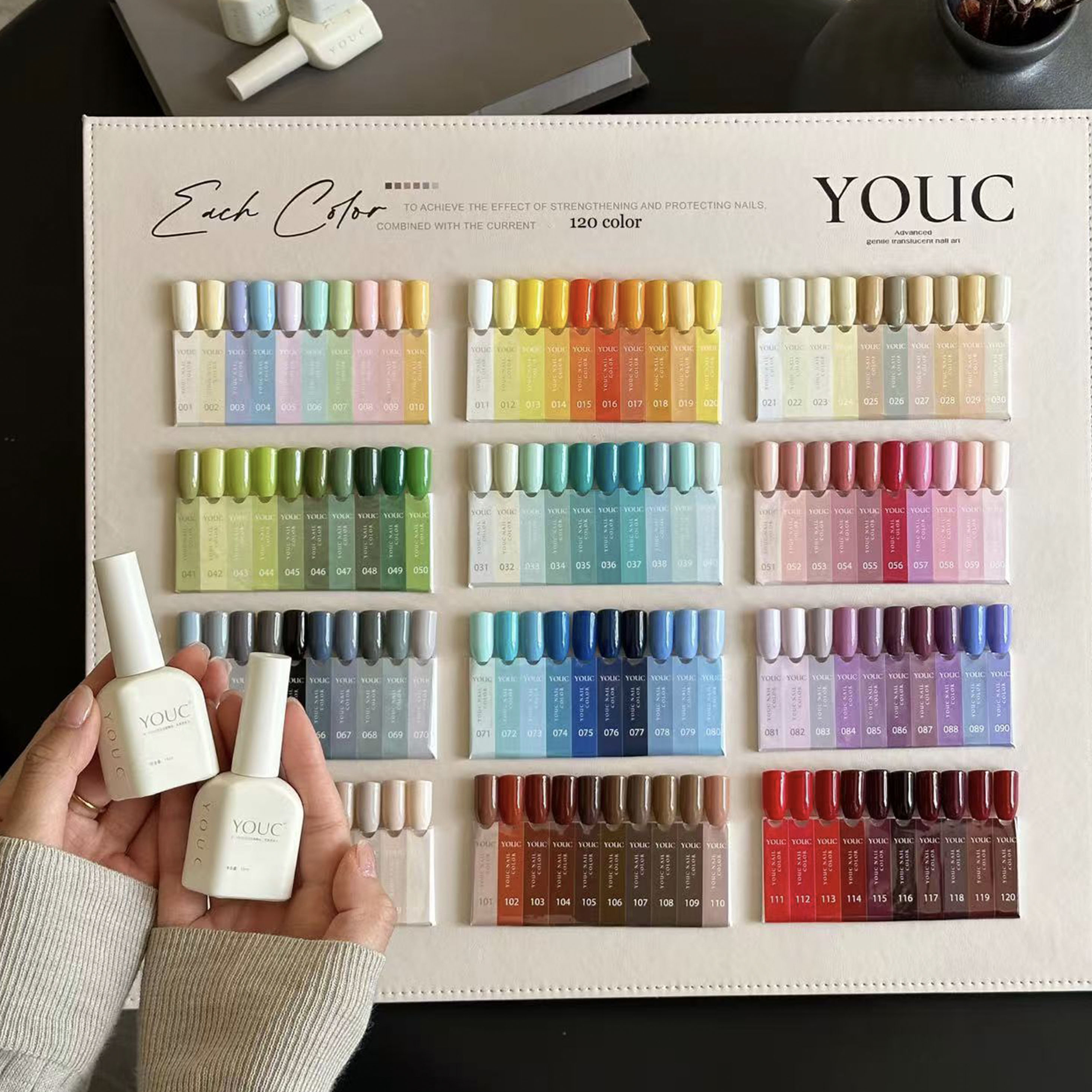 YOUC 2025 신제품 120컬러 멀티컬러 네일 젤  - Nail Art Gel 리뷰 및 가격