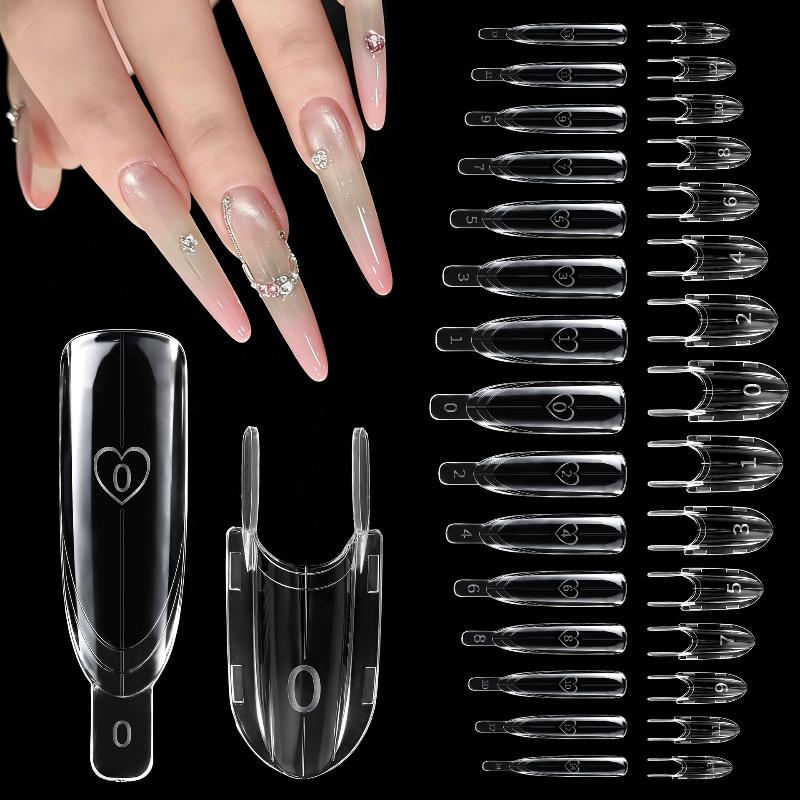 샌드위치 듀얼 네일 폼 120개 15사이즈 로켓 모양  - Nail Extension Form 리뷰 및 가격