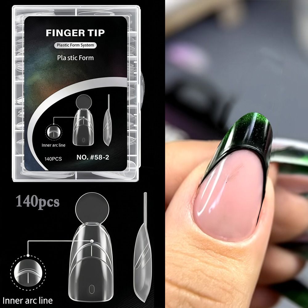 140개 매트 표면 프렌치 네일 듀얼 폼 14 사이즈  - Nail Extension Form 리뷰 및 가격