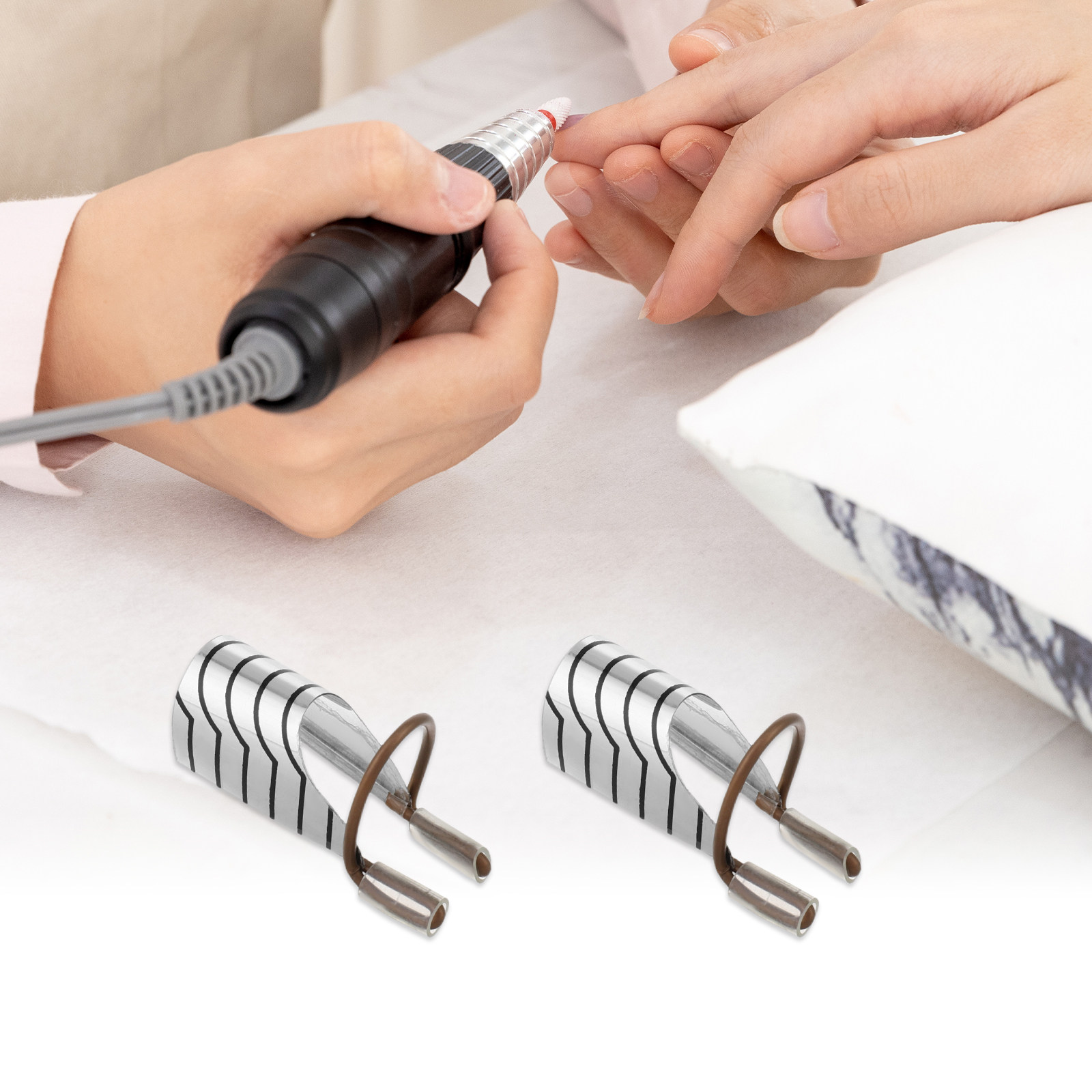 5개입 튼튼한 알루미늄 네일 익스텐션 폼 홀더, 사용하 - Nail Extension Form 리뷰 및 가격
