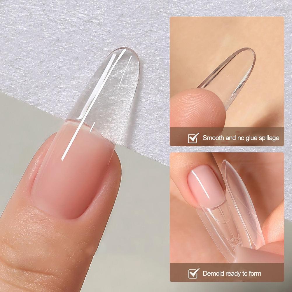 240개 샌드위치 듀얼 네일 폼 몰드 재사용 가능 풀  - Nail Extension Form 리뷰 및 가격