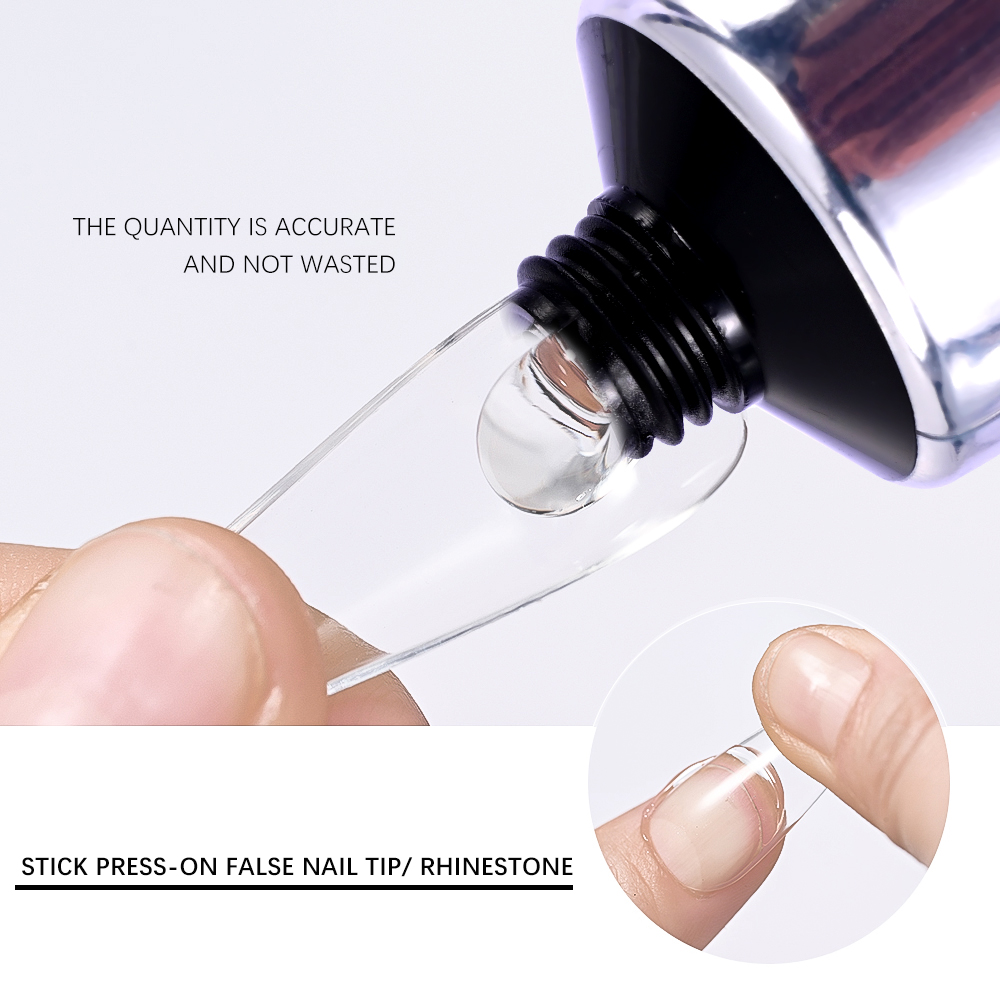 솔리드 소프트 가짜 네일 팁 젤, 초강력 접착 투명 손 - Nail Extension Form 리뷰 및 가격