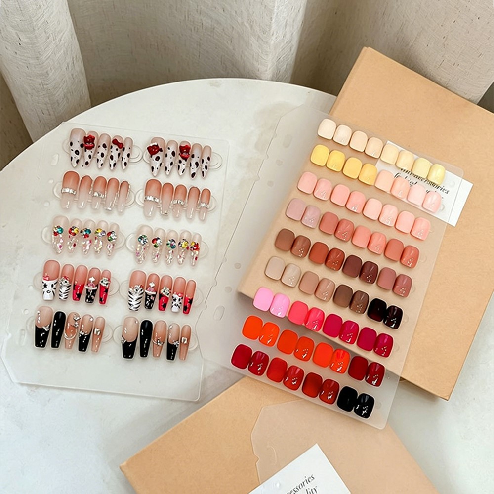 60/66/100개 투명 더블 사이즈 접착 테이프 프레 - Striping Tape Nail 리뷰 및 가격