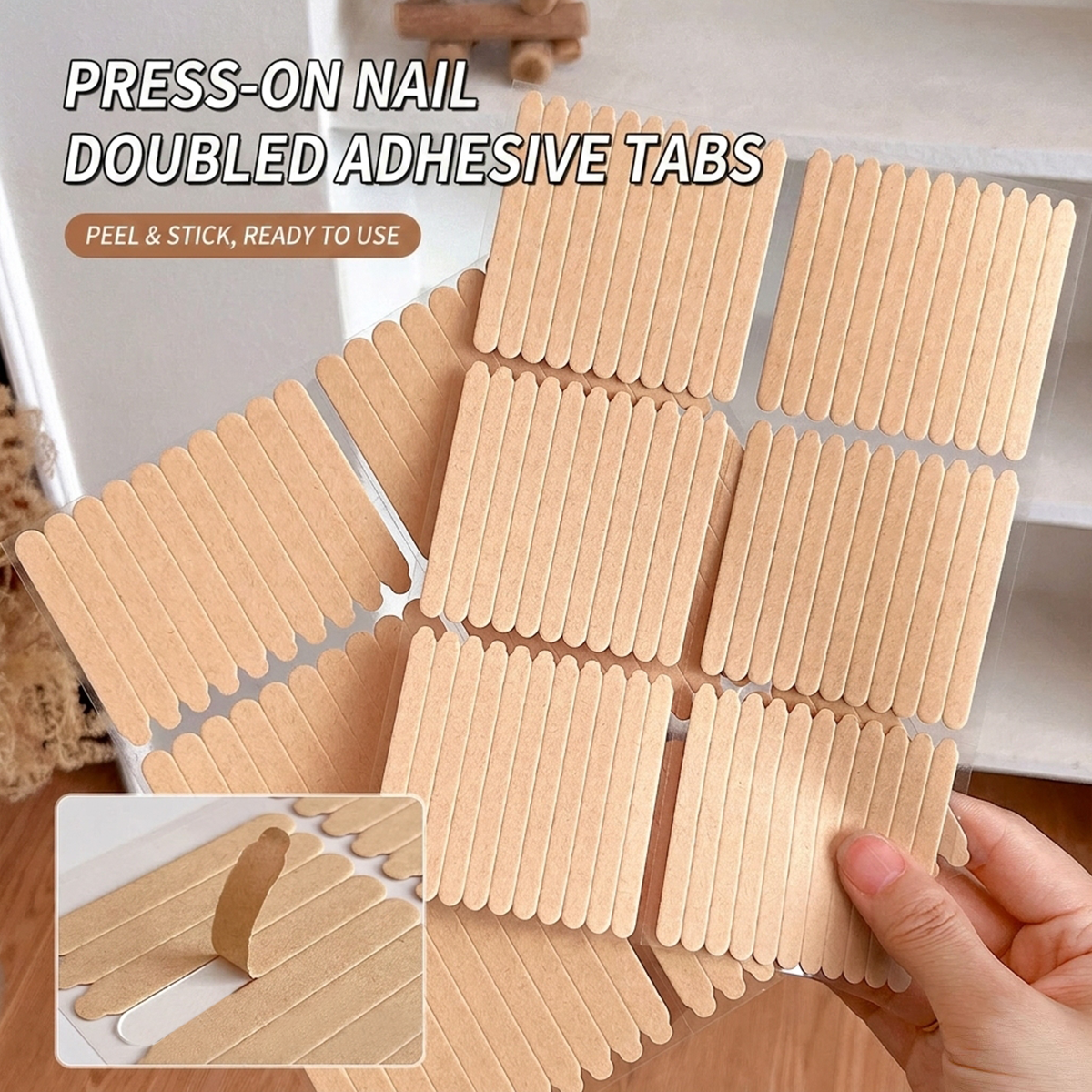 60/66개입 가짜 손톱 양면 테이프 스티커 강력 접착 - Striping Tape Nail 리뷰 및 가격