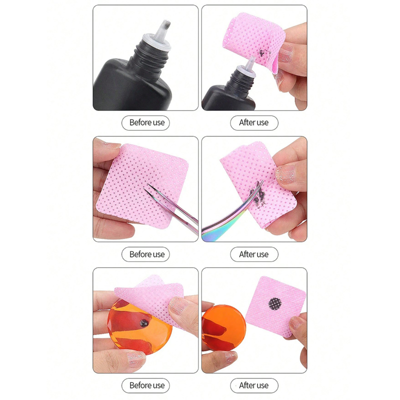 보풀 없는 와이프 청소 도구 네일 아트 클리닝 와이프  - Nail Art Gel 리뷰 및 가격