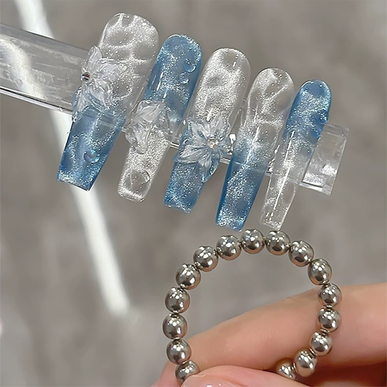20개 자석형 원형 볼 네일 젤 폴리쉬 3D 스트립 효 - Striping Tape Nail 리뷰 및 가격