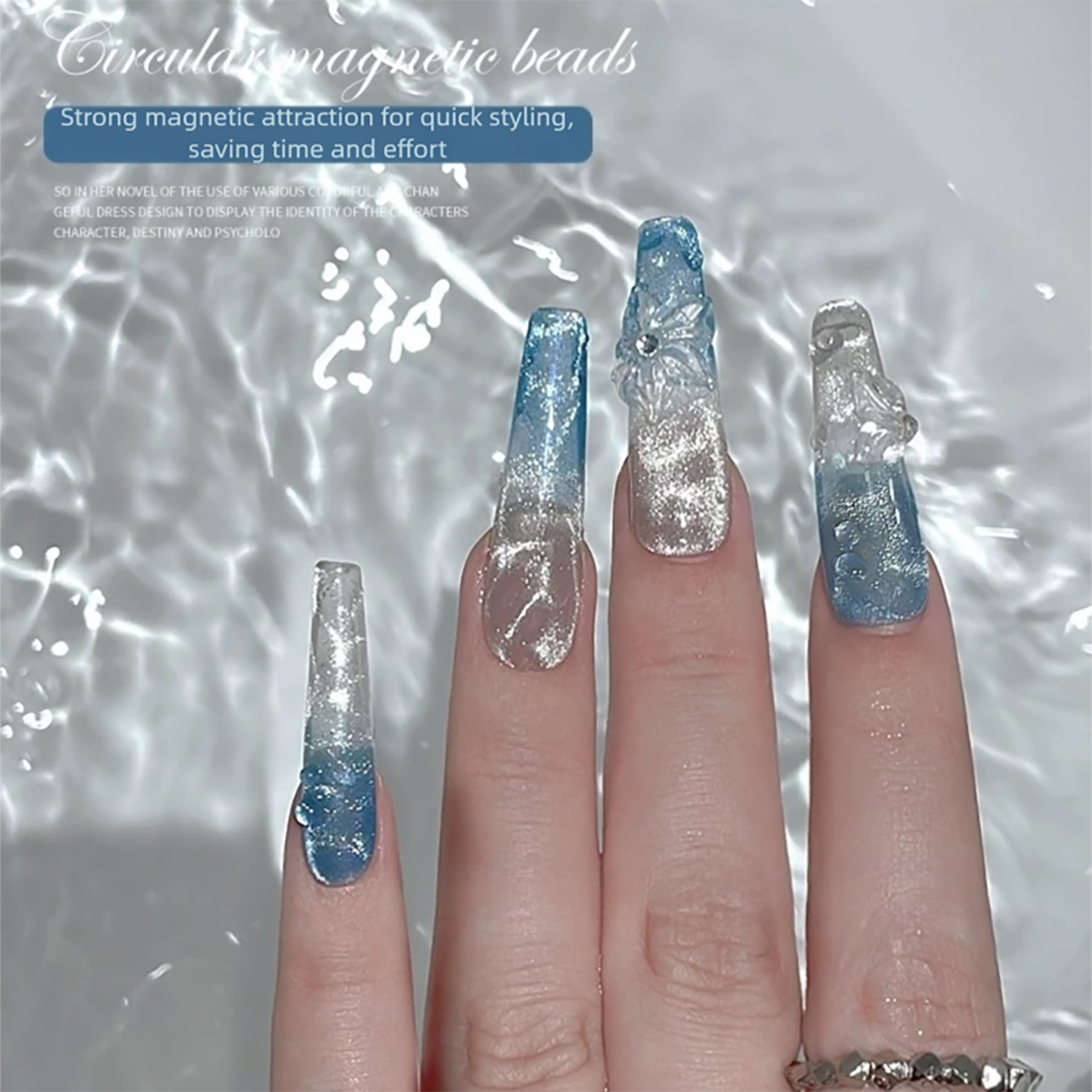 20개 자석형 원형 볼 네일 젤 폴리쉬 3D 스트립 효 - Striping Tape Nail 리뷰 및 가격