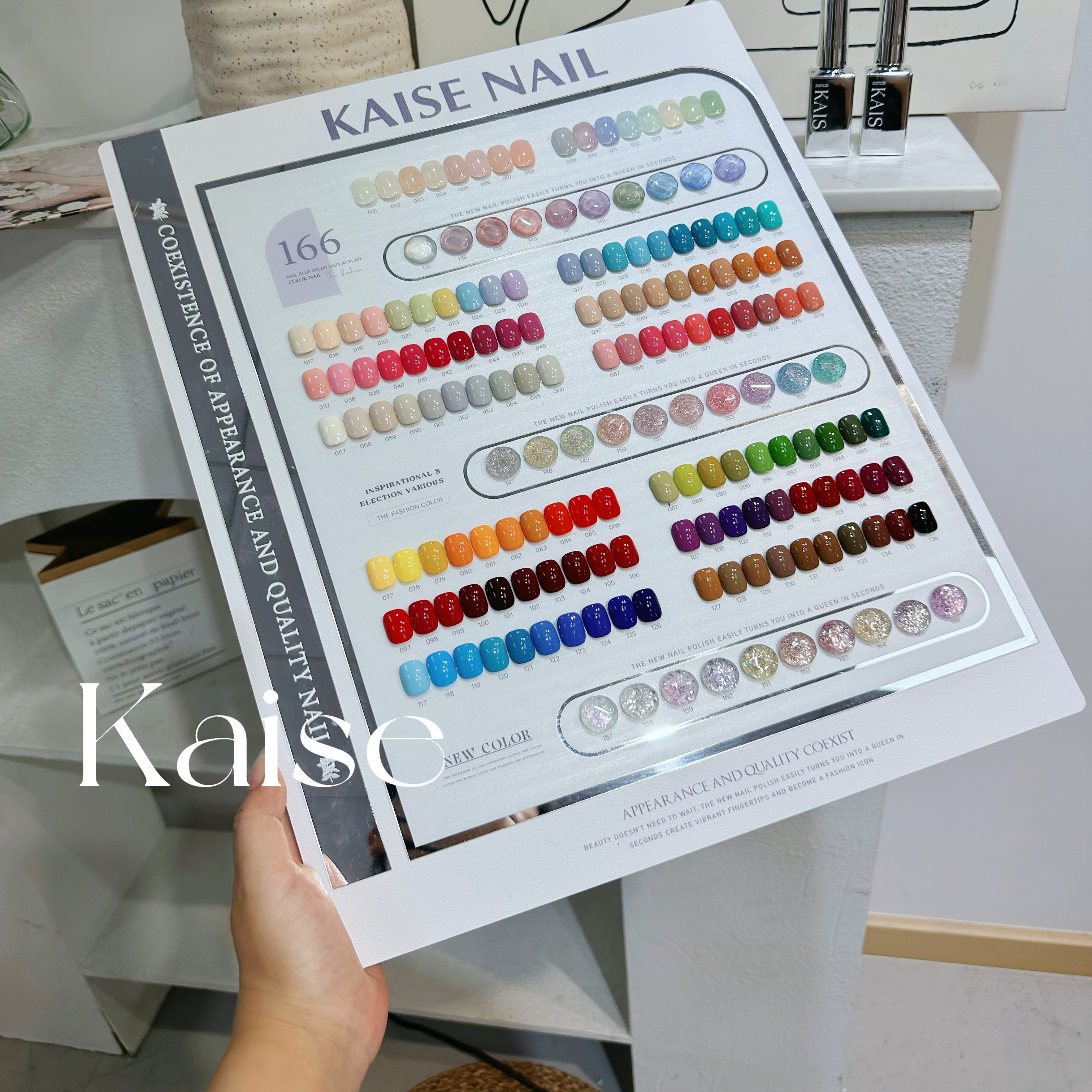 카이세 고품질 166색 네일 젤 세트 멀티컬러 2025 - Nail Art Gel 리뷰 및 가격