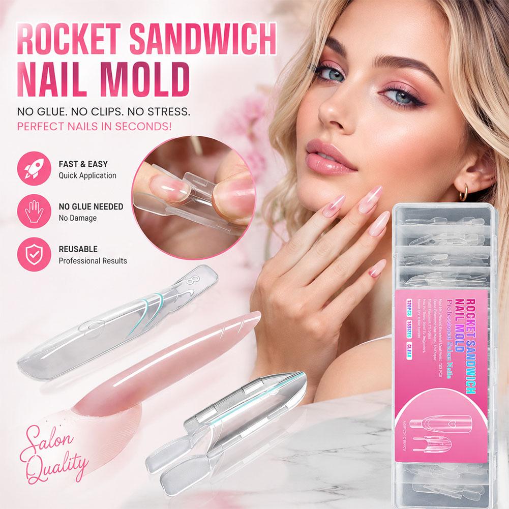 듀얼 폼 네일 익스텐션 몰드 세트 120개 샌드위치 퀵 - Nail Extension Form 리뷰 및 가격