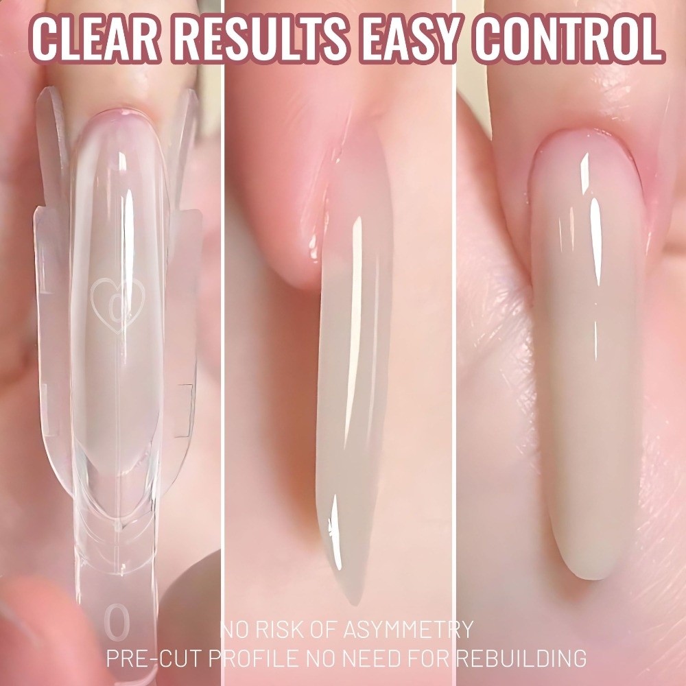 120개 로켓 모양 샌드위치 듀얼 네일 폼 투명 풀커버 - Nail Extension Form 리뷰 및 가격