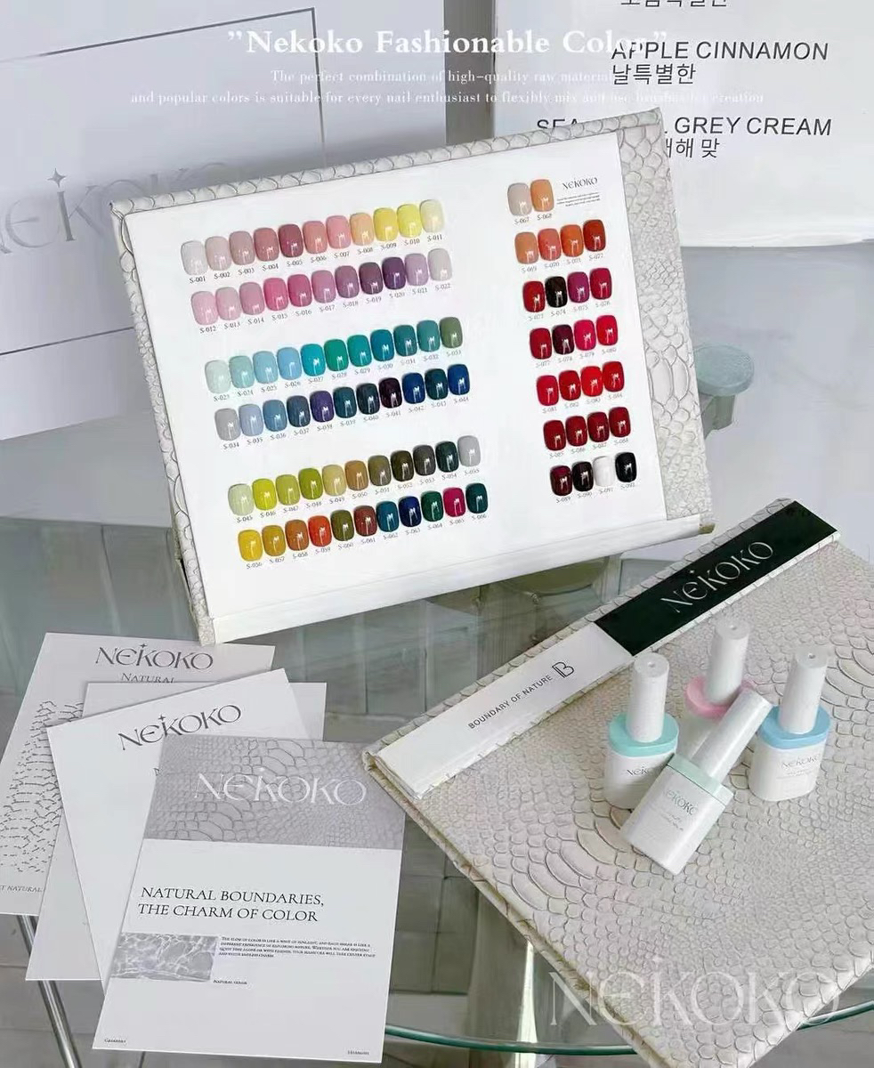 네코코 미스매치드 156 컬러 네일 젤 세트 2024  - Nail Art Gel 리뷰 및 가격
