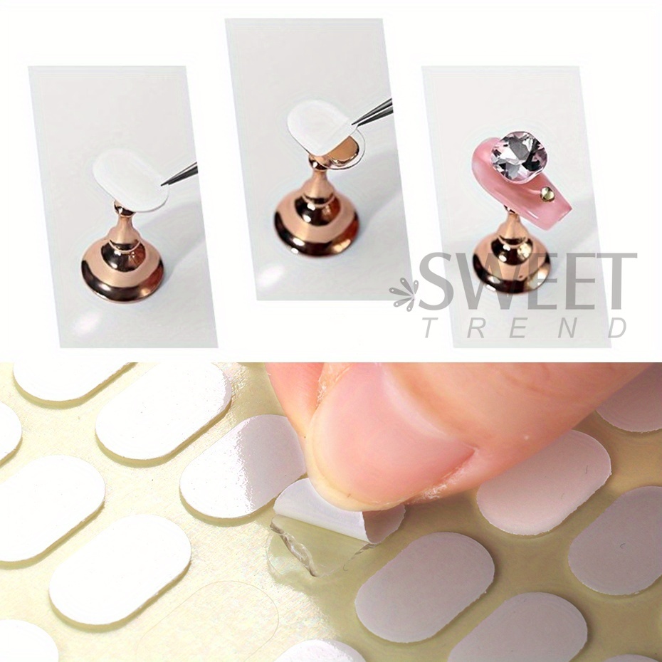 400 팁 투명 양면 접착 테이프 Traceless 네 - Striping Tape Nail 리뷰 및 가격