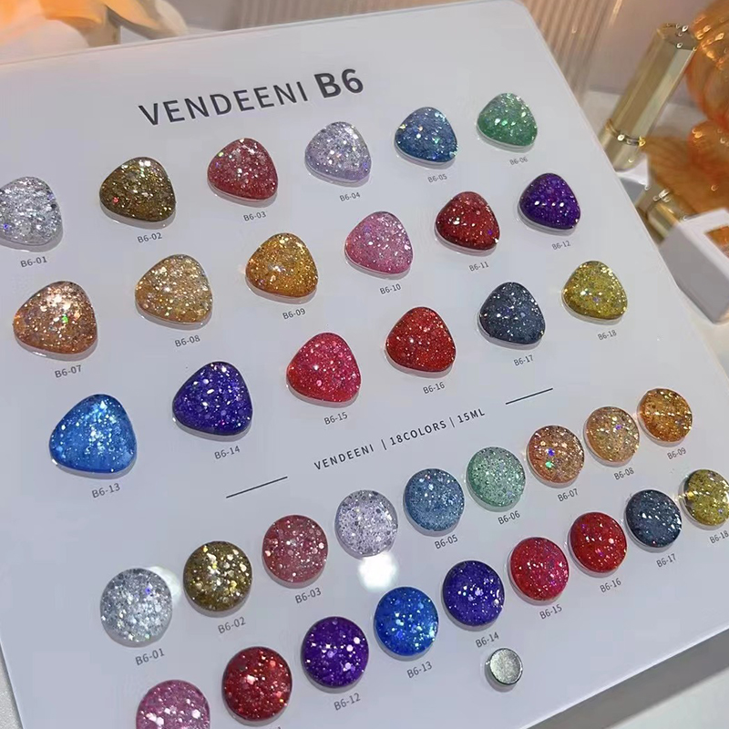 벤디니 18컬러 12컬러 글리터 캣아이 네일 젤 세트  - Nail Art Gel 리뷰 및 가격
